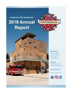 Northshore Fire 2018 Annual Report cover