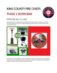 Phase 1 Burn Ban
