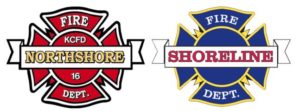 Shoreline and Northshore fire department logos